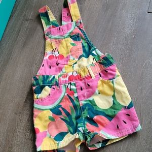 🦄4T Tropical Fruits Overalls
